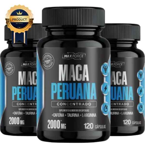 Maca Peruana  120 caps 2000mg